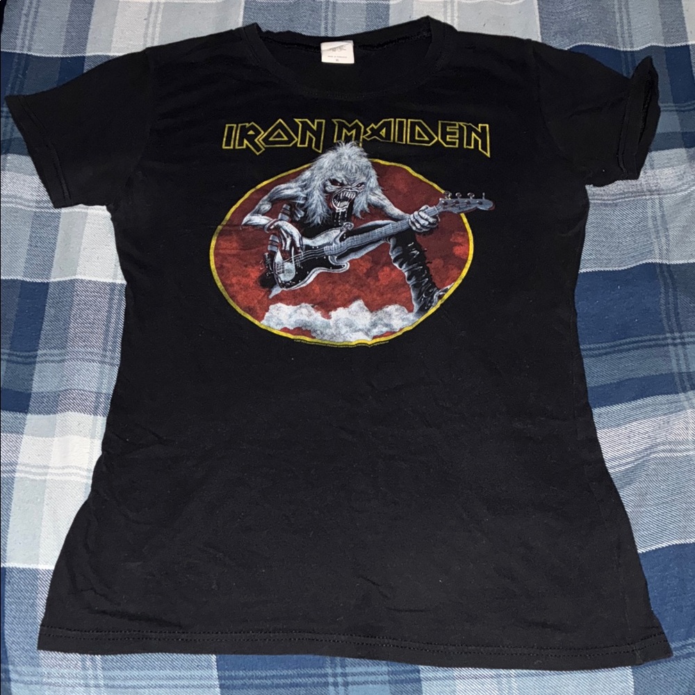 Iron Maiden Black Graphic Tee